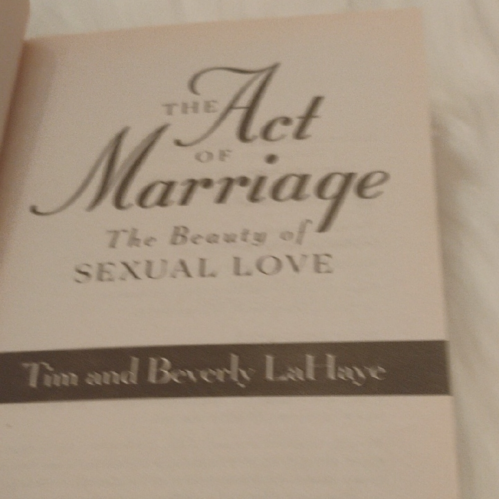 The Act of Marriage Book - Picture 3 of 5
